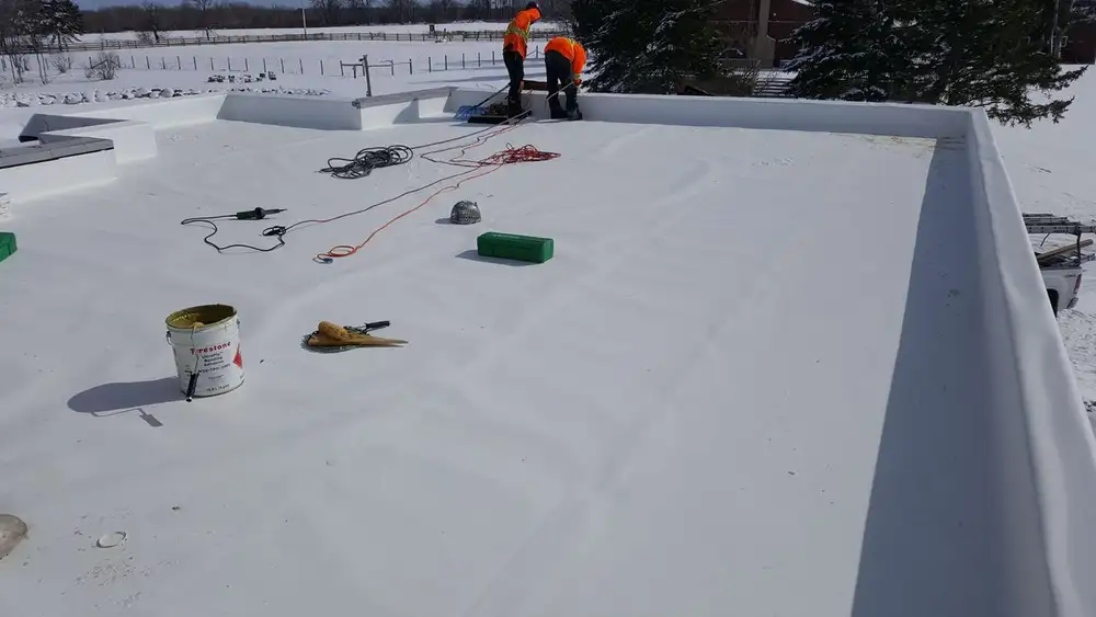 Flat Roofing project by Reid’s Roofing